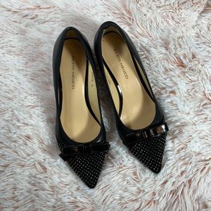 Sesto Meucci Babette Studded Kitten Heel Size 7